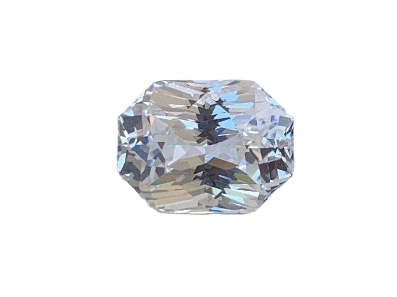 Natural White Sapphire 2.60 Cts - (H)