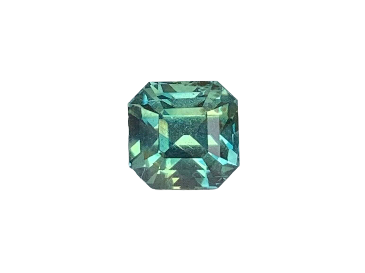 Natural Teal Sapphire 1.56 Cts - (UH)