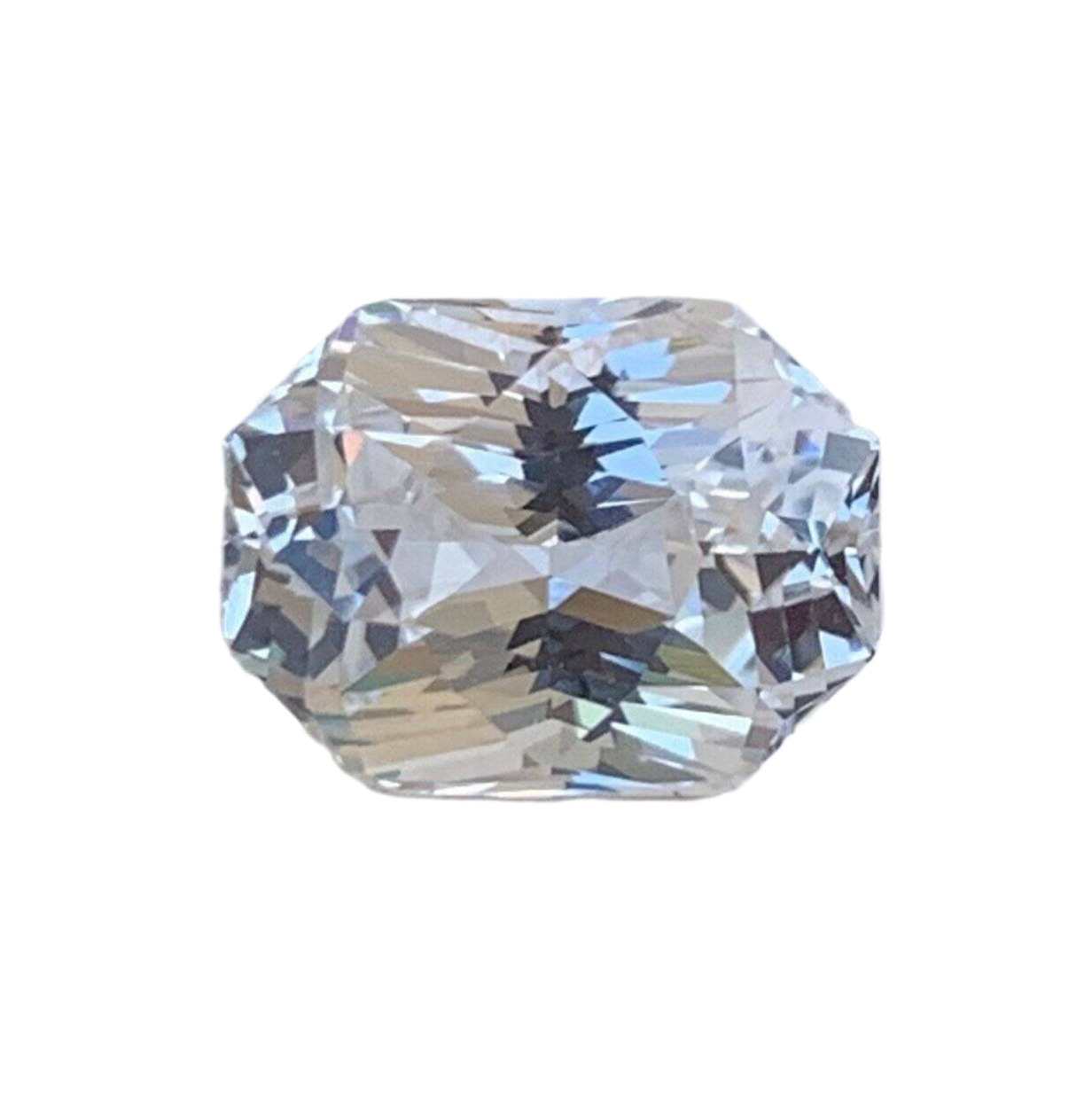 Natural White Sapphire 2.60 Cts - (H)