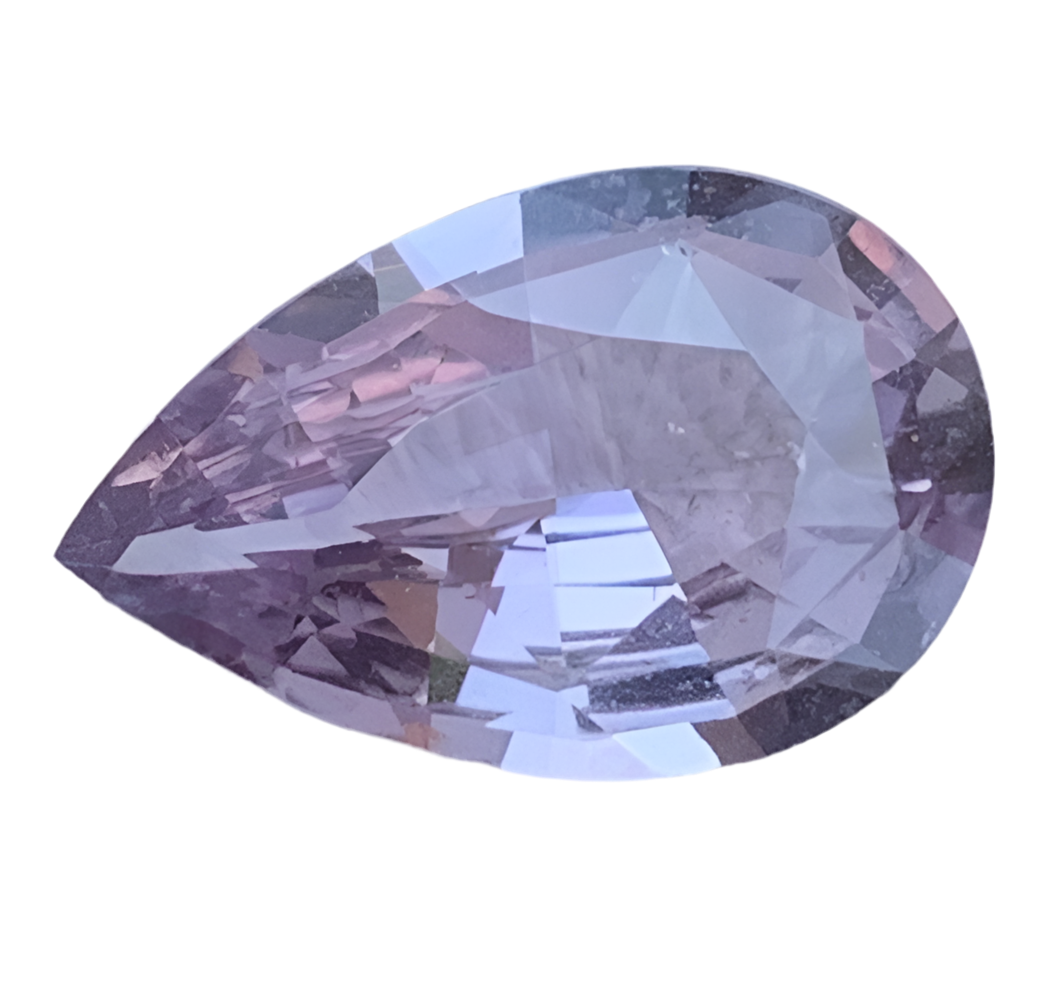 Natural Blush Lavender Peach Sapphire 1.58 Carats - (UH)