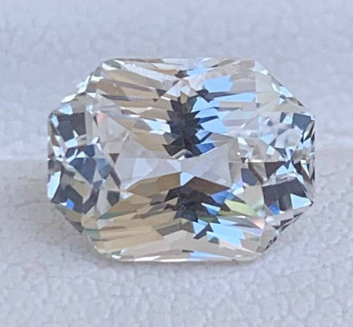 Natural White Sapphire 2.60 Cts - (H)