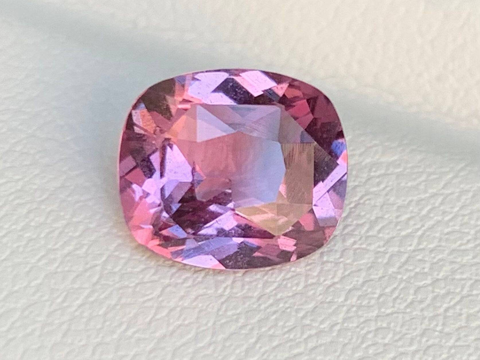 Unheated Pink Sapphire 3.06 Cts, Blush Pink Sapphire Engagement Ring, Pink Sapphire For Jewelry Making, Gemstone For Gift, Natural Sapphire - Baza Boutique 