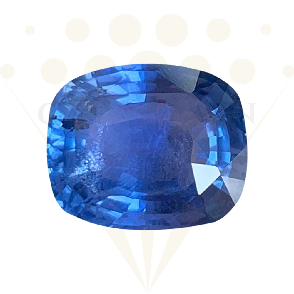 5.17 Cts Natural Unheated Cornflower Blue Sapphire - CeylonFineGemsCo